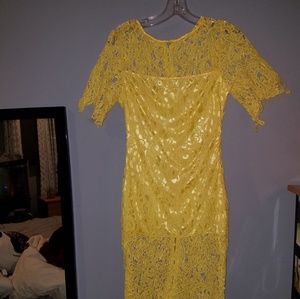 Gorgeous Yellow Dress